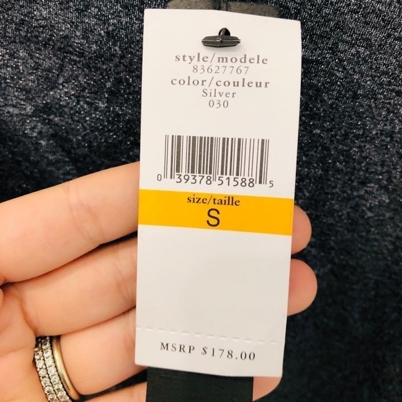 Cynthia STEFFE Rianna Side Zip Metallic Dress - Picture 3 of 10